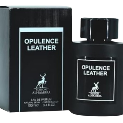 Opulence Leather (previously Amber & Leather) By Maison Alhambra 100ml